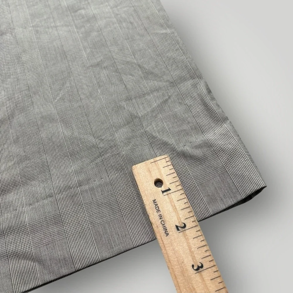Banana‎ Republic Pants Mens 34x34 Gray Plaid Non-Iron Slim Fit Chino Straight